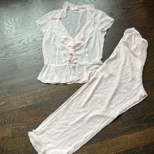 VS chiffon pajamas